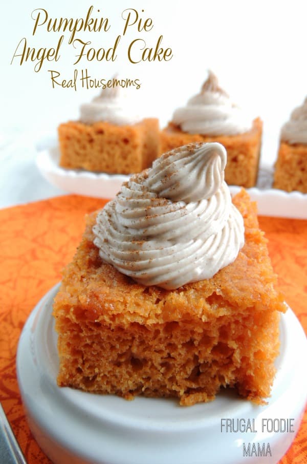 recipe tasty pumpkin pie angel food cake