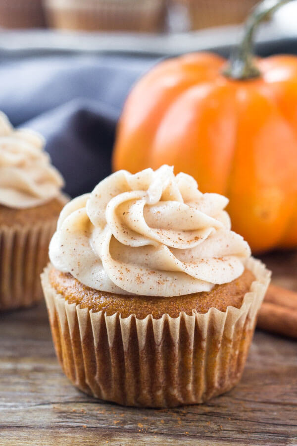 recipe tasty pumpkin spice cupcakes with cream cheese frosting