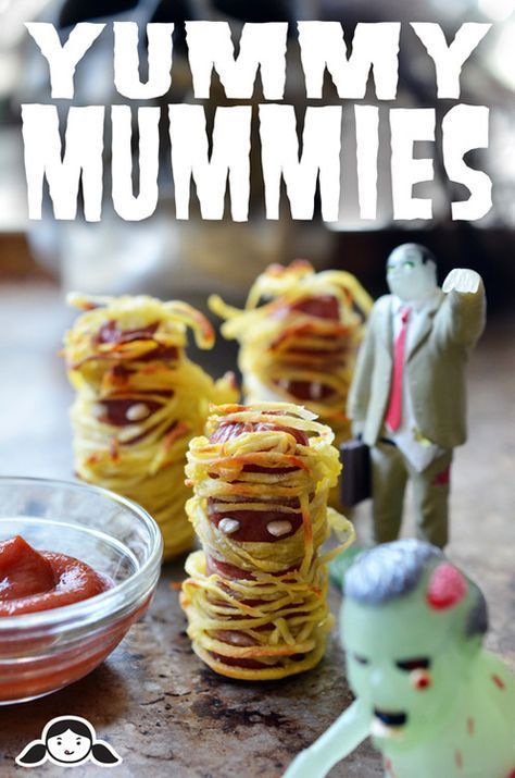 recipe yummy halloweenies mummies