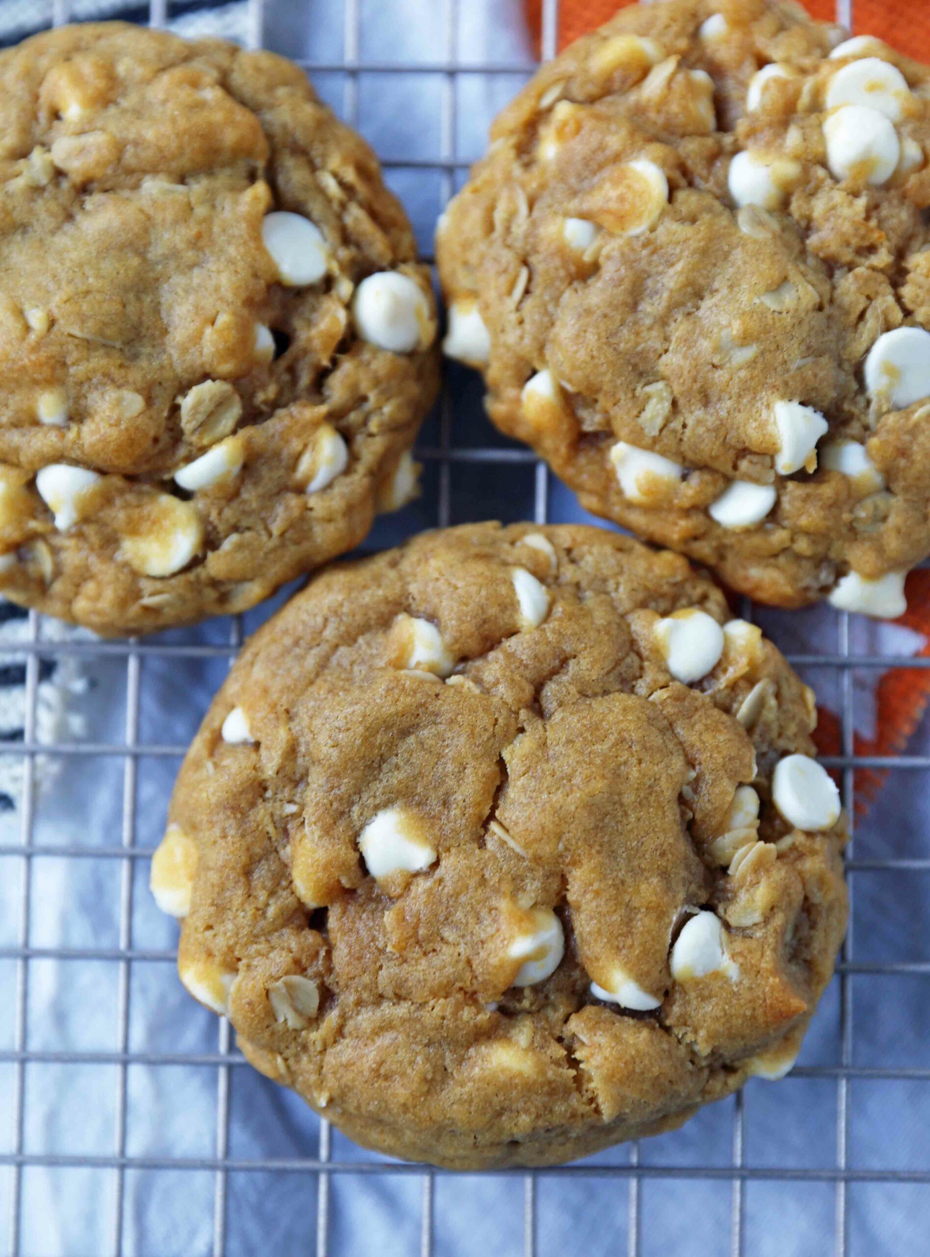 recipe yummy soft white chocolate chip pumpkin drop cookies scaled