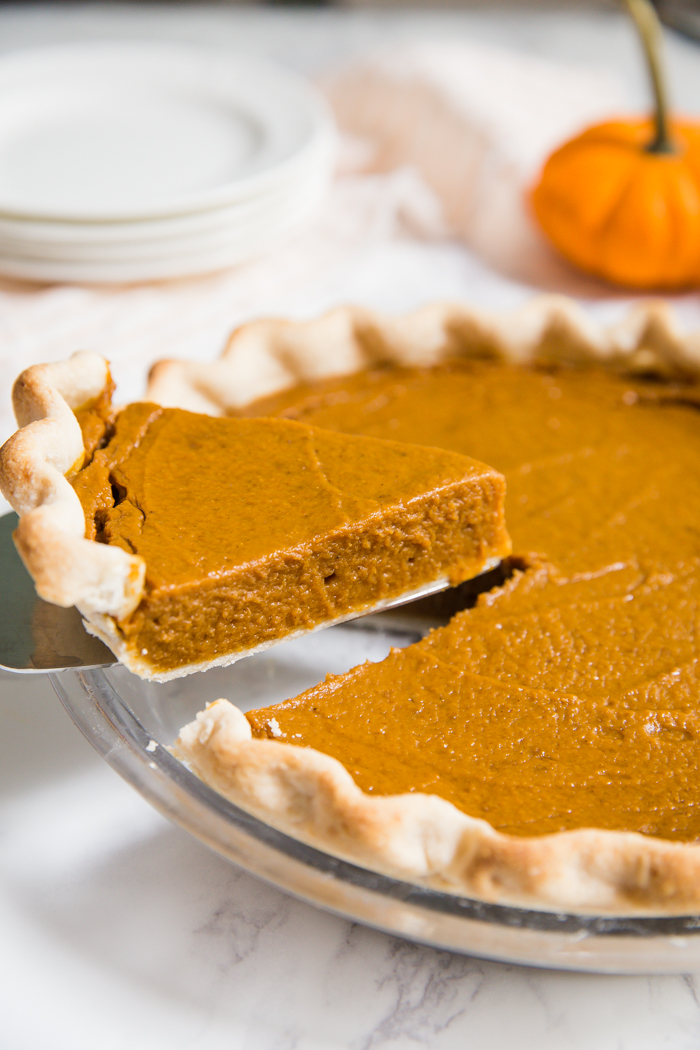recipe yummy sweet vegan pumpkin pie