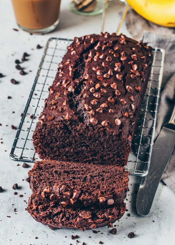 recipe yummy vegan banana bread cake egglesssugar free and dairy free