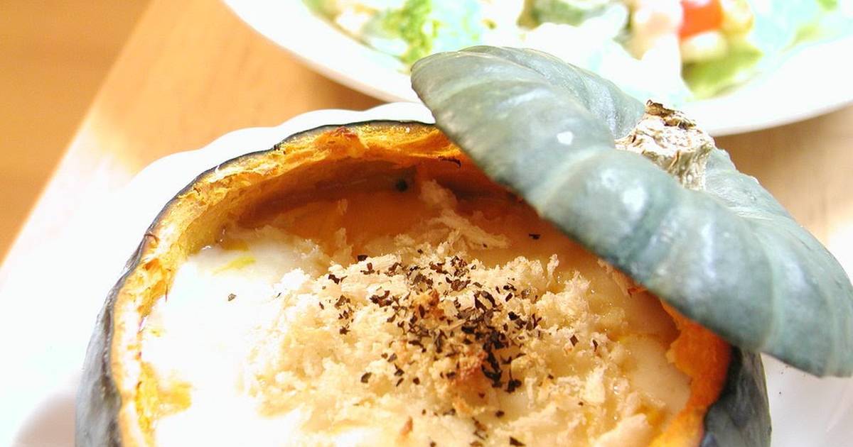 Recipe: Yummy Whole Kabocha Squash Gratin 16 recipe yummy whole kabocha squash gratin