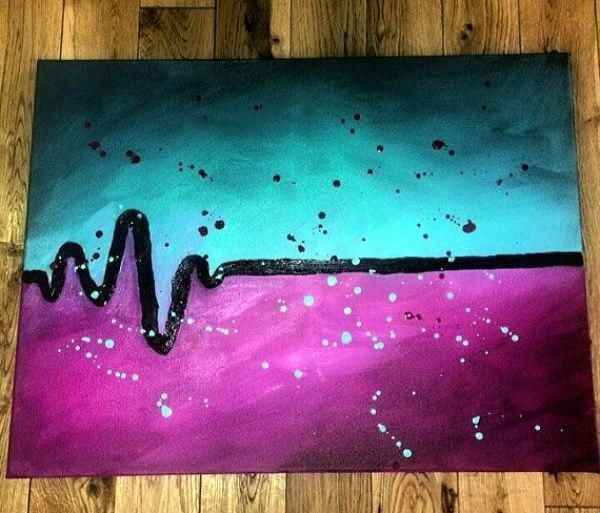 simple acrylic simple cute easy painting ideas