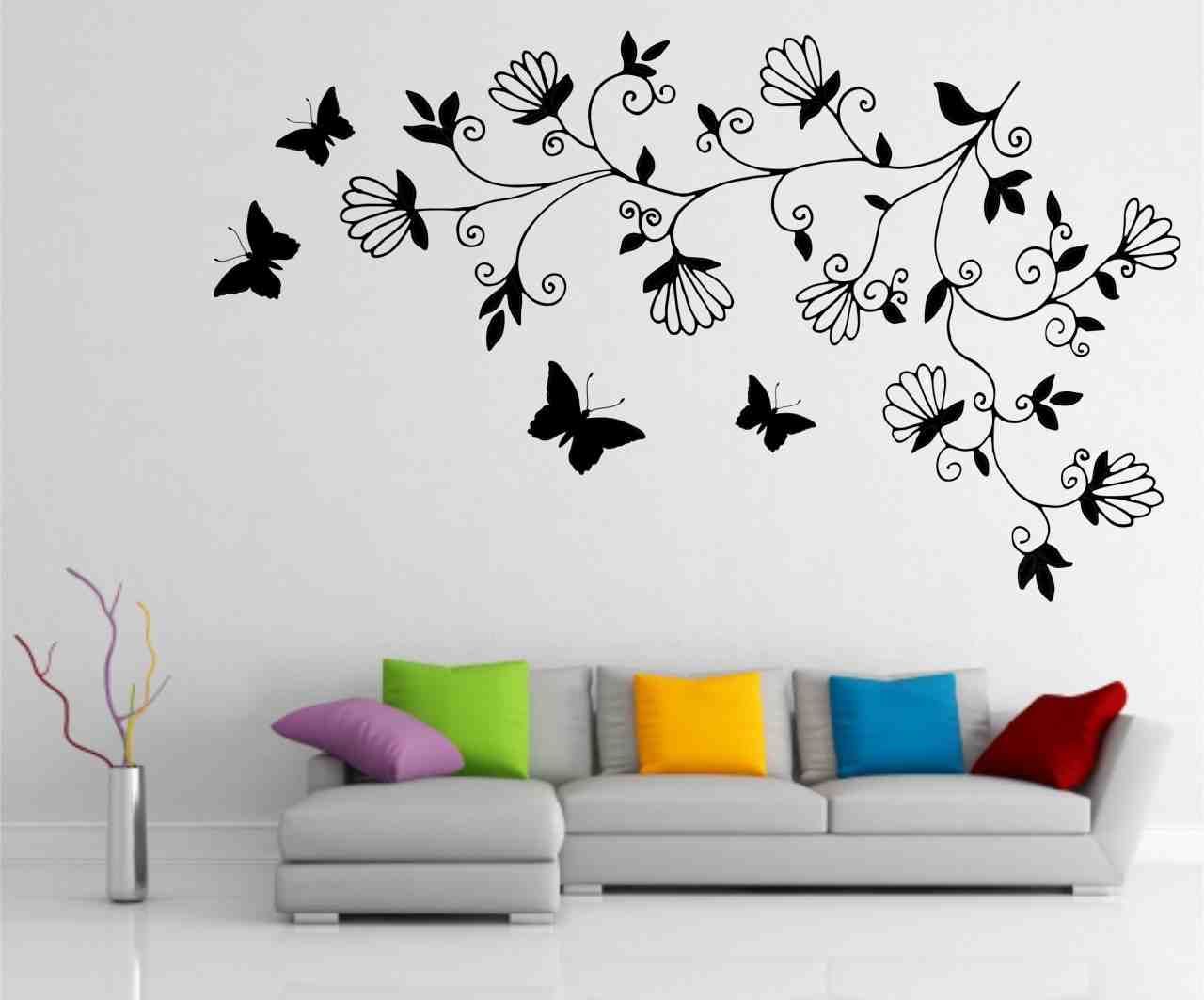 wall art simple wall painting designs for living room