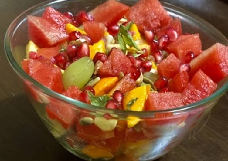 Recipe: Perfect Fruit salad with dried fruits 349 fruit salad with dried fruits recipe main photo