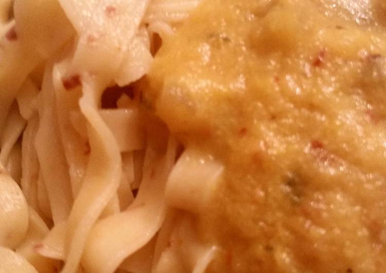 Easiest Way to Make Tasty Pasta al Sugo di Zucca 359 pasta al sugo di zucca recipe main photo