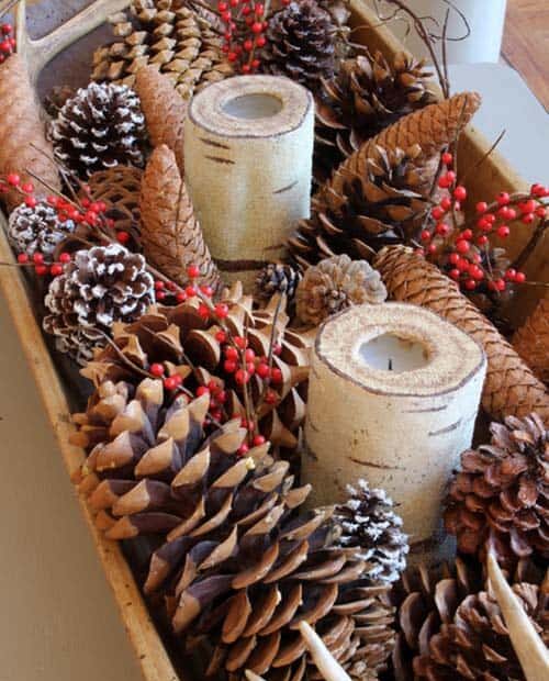 Christmas Decor Ideas Rustic Country 06 1 Kindesign