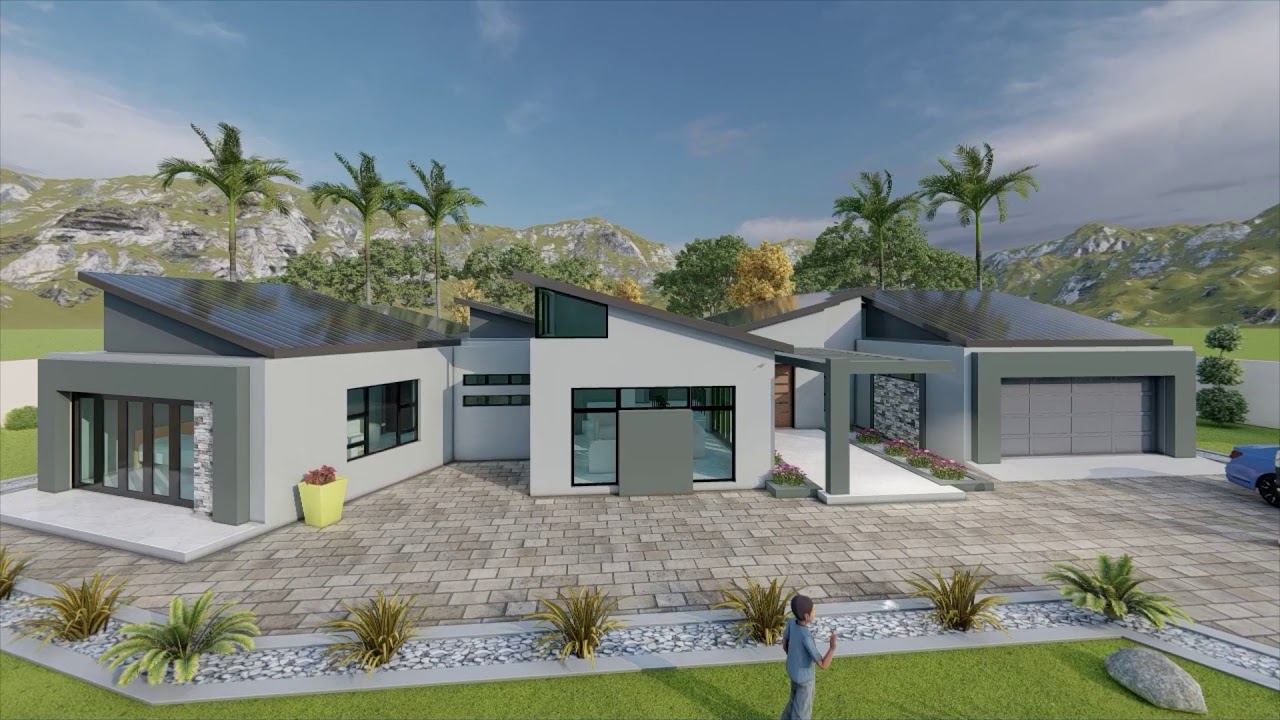modern design 4 bedroom house to be built in Limpopo