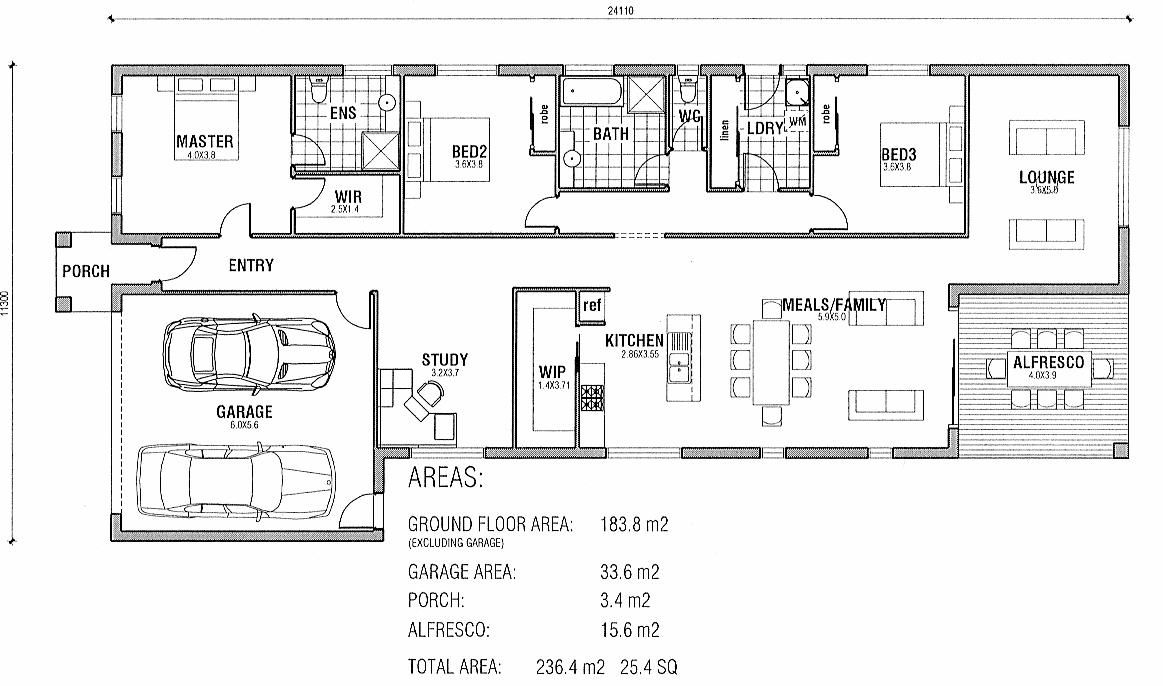 2 Bedroom House Plans With Open Floor Plan Australia